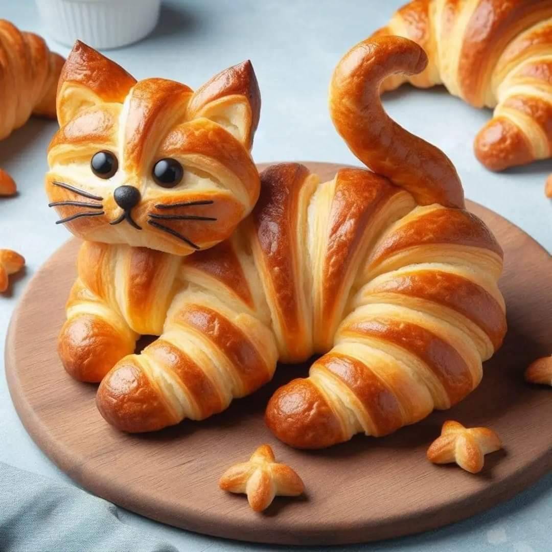 Кот булочка