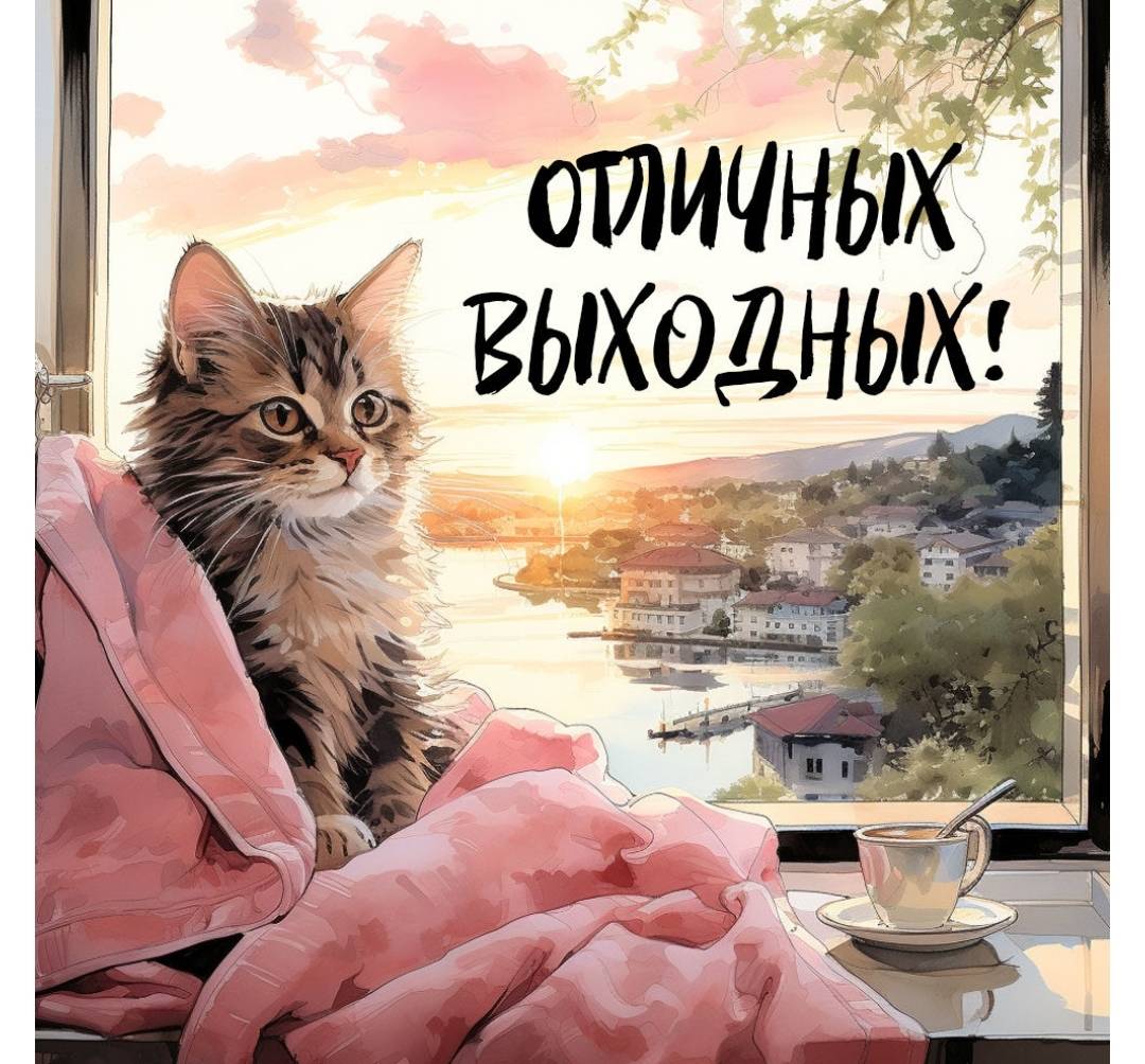 Хороших выходных картинки красивые