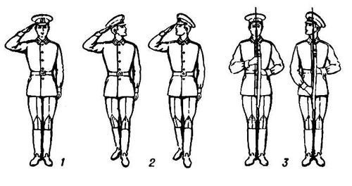 Отдание воинской чести на месте и в движении. Отдание воинской чести рисунок. Воинское Приветствие. Выполнение воинского приветствия.